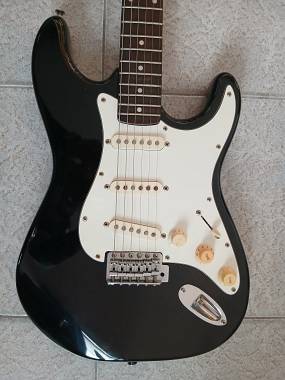 Fender Squier Korea Corea 1991/1992 Nera Black Fender Squier Korea Corea 1991/1992 Nera Black